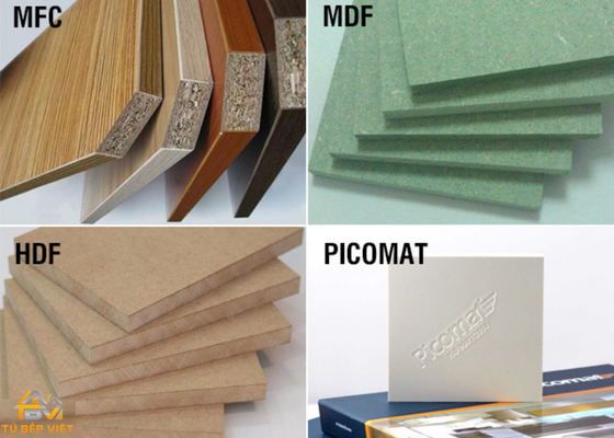 Cách phân biệt gỗ MFC, HDC, HDF, PICOMAT An Cường