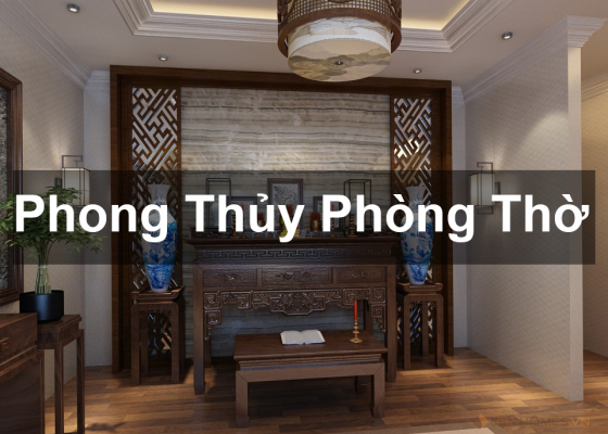 Những điều cấm kỵ trong phong thủy phòng thờ