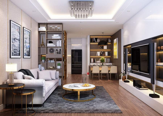 Thiết kế nội thất căn hộ hiện đại, cao cấp 2023
