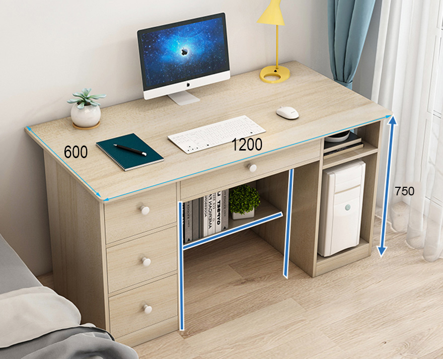 Bàn làm việc Gỗ công nghiệp