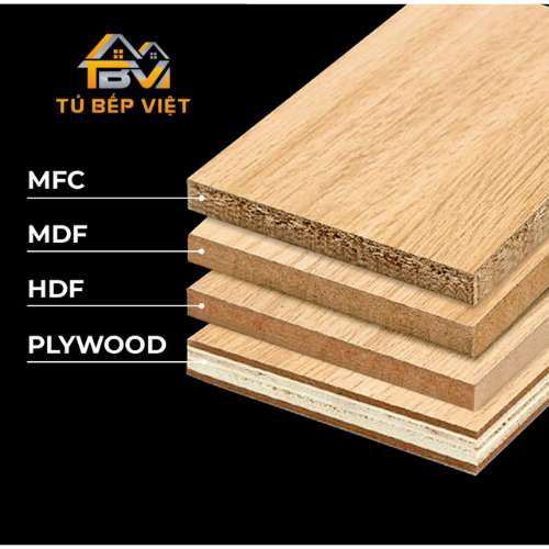Cách phân biệt gỗ MFC, HDC, HDF, PICOMAT An Cường